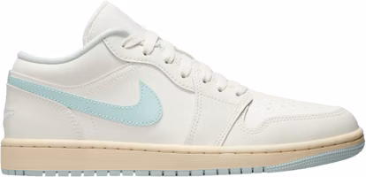 (Women) Air Jordan 1 Low 'Sail Igloo' DC0774-134 (Women) Air Jordan 1 Low 'Sail Igloo' DC0774-134