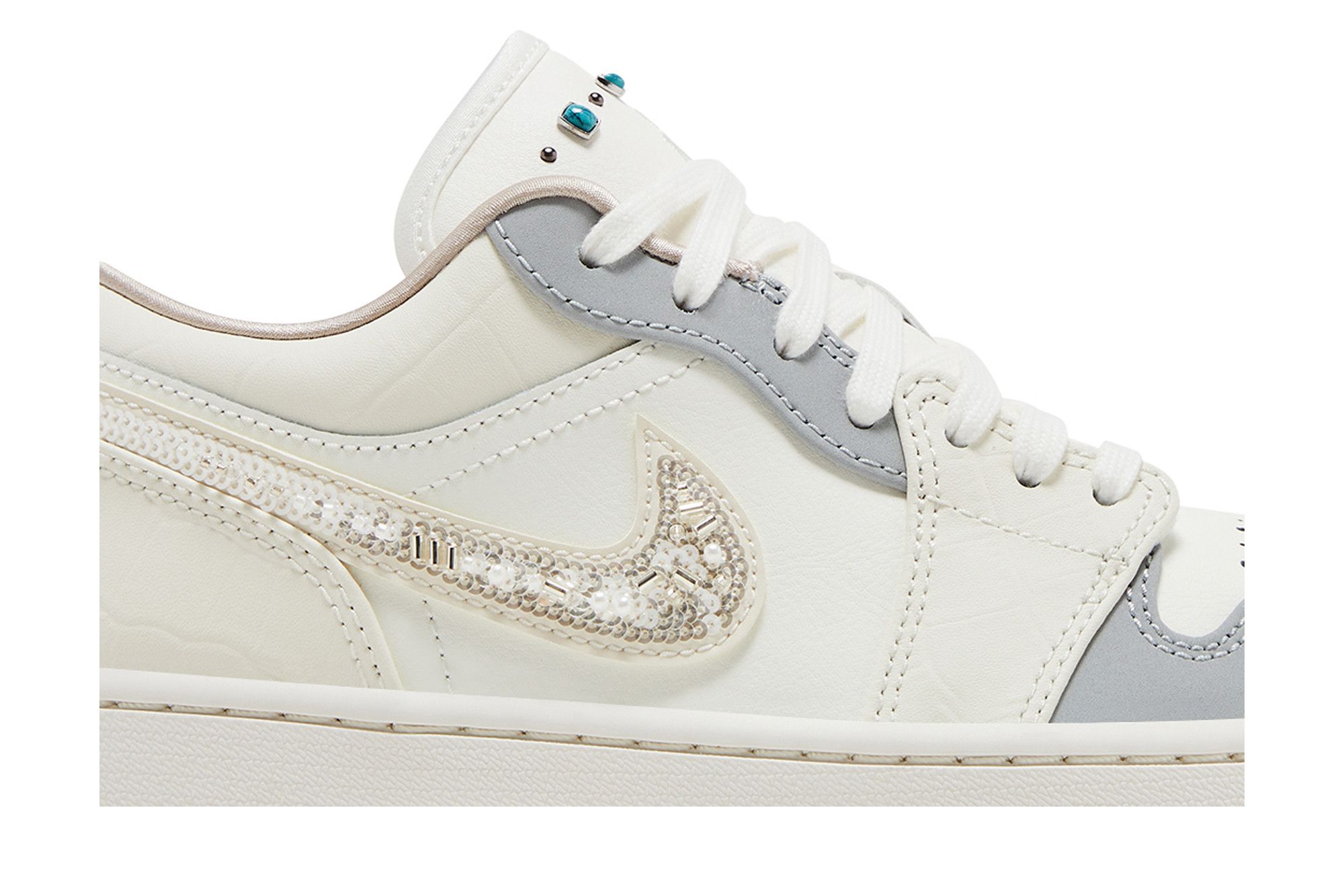 Order (W) Air Jordan 1 Low '奶油柔珍珠亮片' IH7323-100