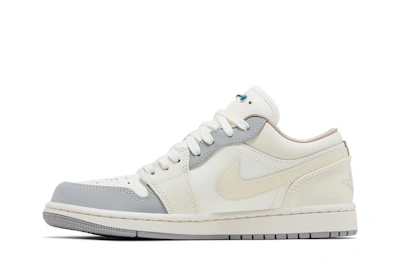 (Women) Air Jordan 1 Low 'Sail Soft Pearl Sequins'