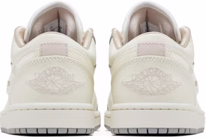 (W) Air Jordan 1 Low 'Sail Soft Pearl Sequins' Wanita IH7323-100 Details for (W) Air Jordan 1 Low 'Sail Soft Pearl Sequins' Wanita IH7323-100