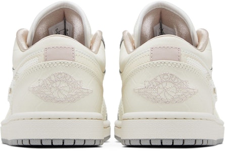 (W) Air Jordan 1 Low '米白柔珍珠亮片' IH7323-100 Details for (W) Air Jordan 1 Low '米白柔珍珠亮片' IH7323-100