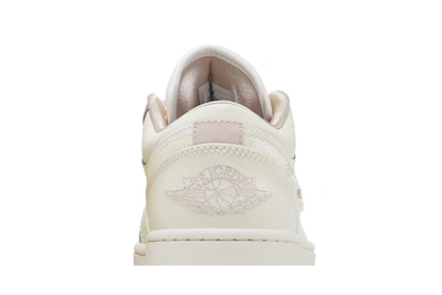 (Women) Air Jordan 1 Low 'Sail Soft Pearl Sequins'