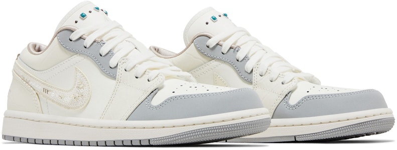 (W) Air Jordan 1 Low '米白柔珍珠亮片' IH7323-100 Cheap (W) Air Jordan 1 Low '米白柔珍珠亮片' IH7323-100