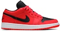 Buy (W) Air Jordan 1 Low 'Siren Red' Wanita Lelaki Sneakers DC0774-600