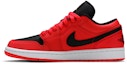 Lookbook (W) Air Jordan 1 Low 'Siren Red' Wanita Lelaki Sneakers DC0774-600