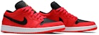(W) Air Jordan 1 Low 'Siren Red' Wanita Lelaki Sneakers DC0774-600