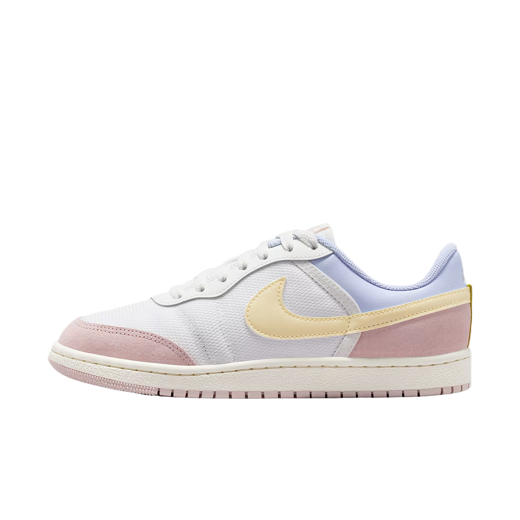 (Women) Air Jordan 1 Low "Skyline" Sneakers Leather Fabric Durable Comfort IV3325-171