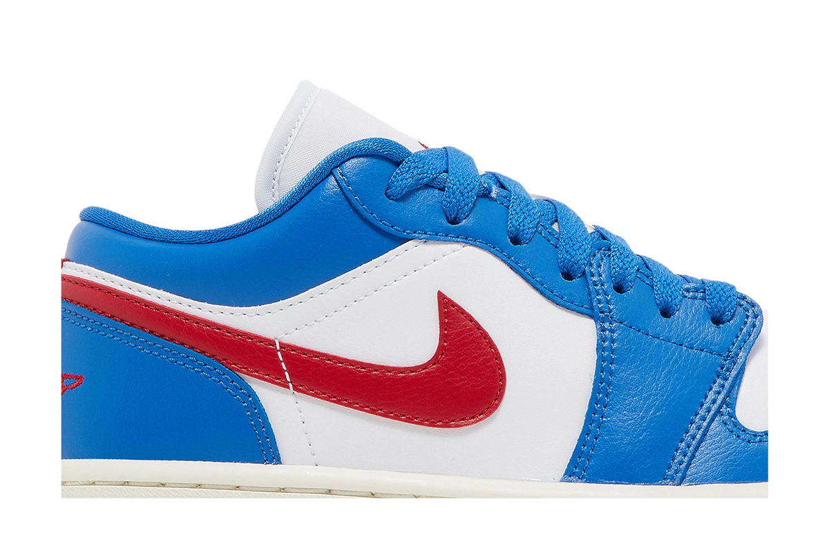 (Women) Air Jordan 1 Low 'Sport Blue Gym Red' DC0774-416