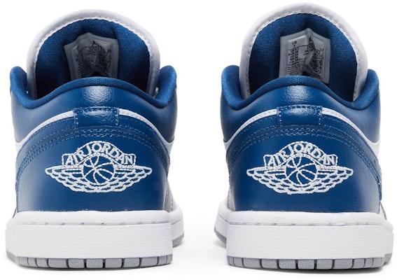 (Women) Air Jordan 1 Low 'Stealth French Blue' DC0774-042 Details for (Women) Air Jordan 1 Low 'Stealth French Blue' DC0774-042