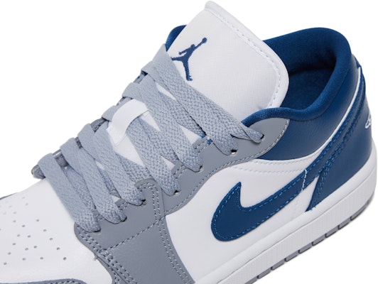 (Women) Air Jordan 1 Low 'Stealth French Blue' DC0774-042 1