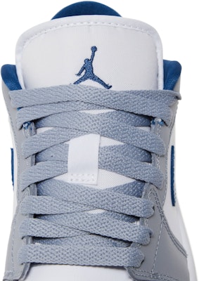 (Women) Air Jordan 1 Low 'Stealth French Blue' DC0774-042 2