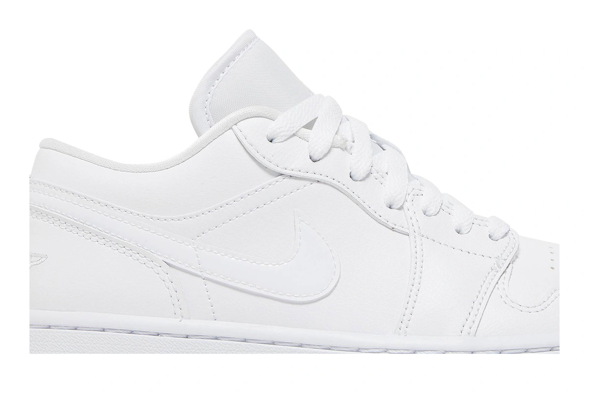 (Women) Air Jordan 1 Low 'Triple White' 2022