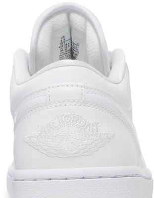 (Women) Air Jordan 1 Low 'Triple White' 2022 DV0990-111 Sizing (Women) Air Jordan 1 Low 'Triple White' 2022 DV0990-111