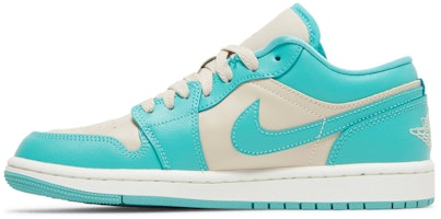 (W) Air Jordan 1 Low 'Tropical Teal' Hijau Toska DC0774-131 Lookbook (W) Air Jordan 1 Low 'Tropical Teal' Hijau Toska DC0774-131