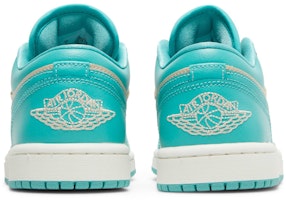 (W) Air Jordan 1 Low 'Tropical Teal' Hijau Toska DC0774-131 Details for (W) Air Jordan 1 Low 'Tropical Teal' Hijau Toska DC0774-131