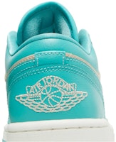 (W) Air Jordan 1 Low 'Tropical Teal' Hijau Toska DC0774-131 Sizing (W) Air Jordan 1 Low 'Tropical Teal' Hijau Toska DC0774-131