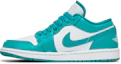 Shop (W) Air Jordan 1 Low 'Turquoise' Hijau Toska DC0774-132