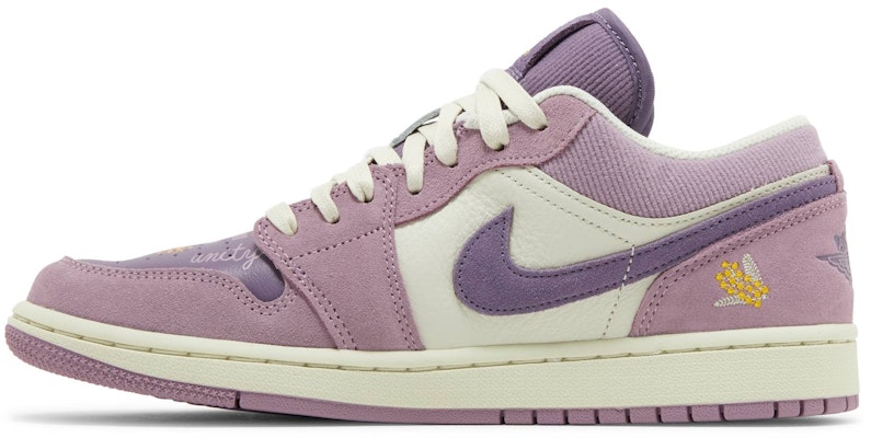 (Women) Air Jordan 1 Low 'Unity' DR8057-500 Lookbook (Women) Air Jordan 1 Low 'Unity' DR8057-500