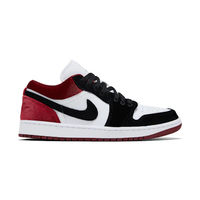 (W) Jordan 1 Low 'Velvet Black Toe'