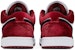 (W) Air Jordan 1 Rendah 'Velvet Black Toe' FZ3242-001