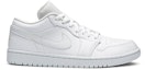 Buy (W) Air Jordan 1 低帮 "白色" AO9944-111