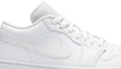 Order (W) Air Jordan 1 低帮 "白色" AO9944-111
