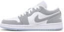 Shop (Women) Air Jordan 1 Low 'White Wolf Grey' DC0774-105