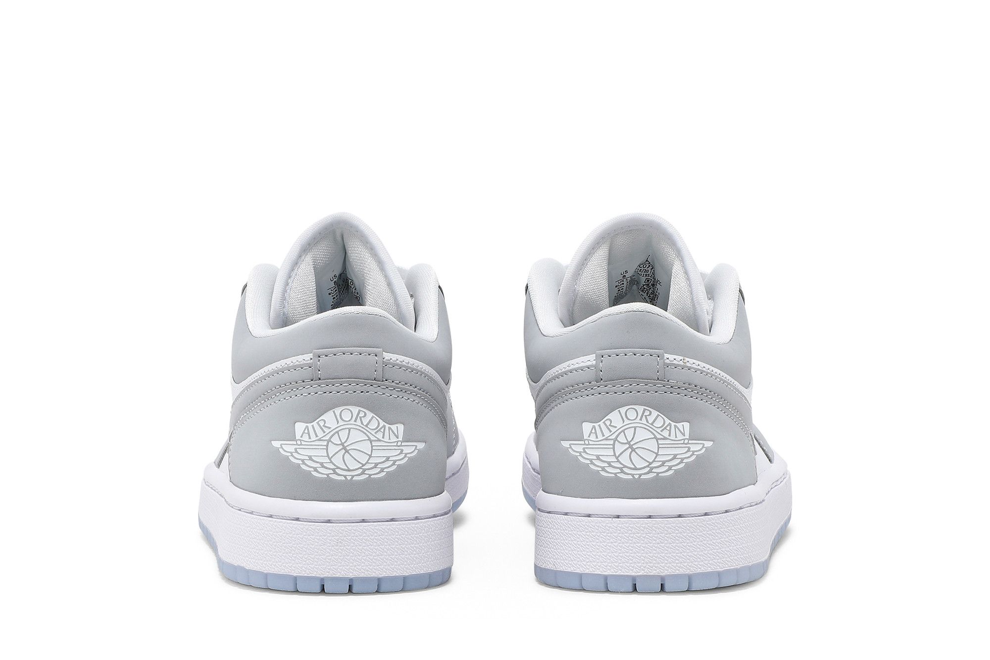 Sizing (Women) Air Jordan 1 Low 'White Wolf Grey' DC0774-105