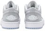 Sizing (Women) Air Jordan 1 Low 'White Wolf Grey' DC0774-105