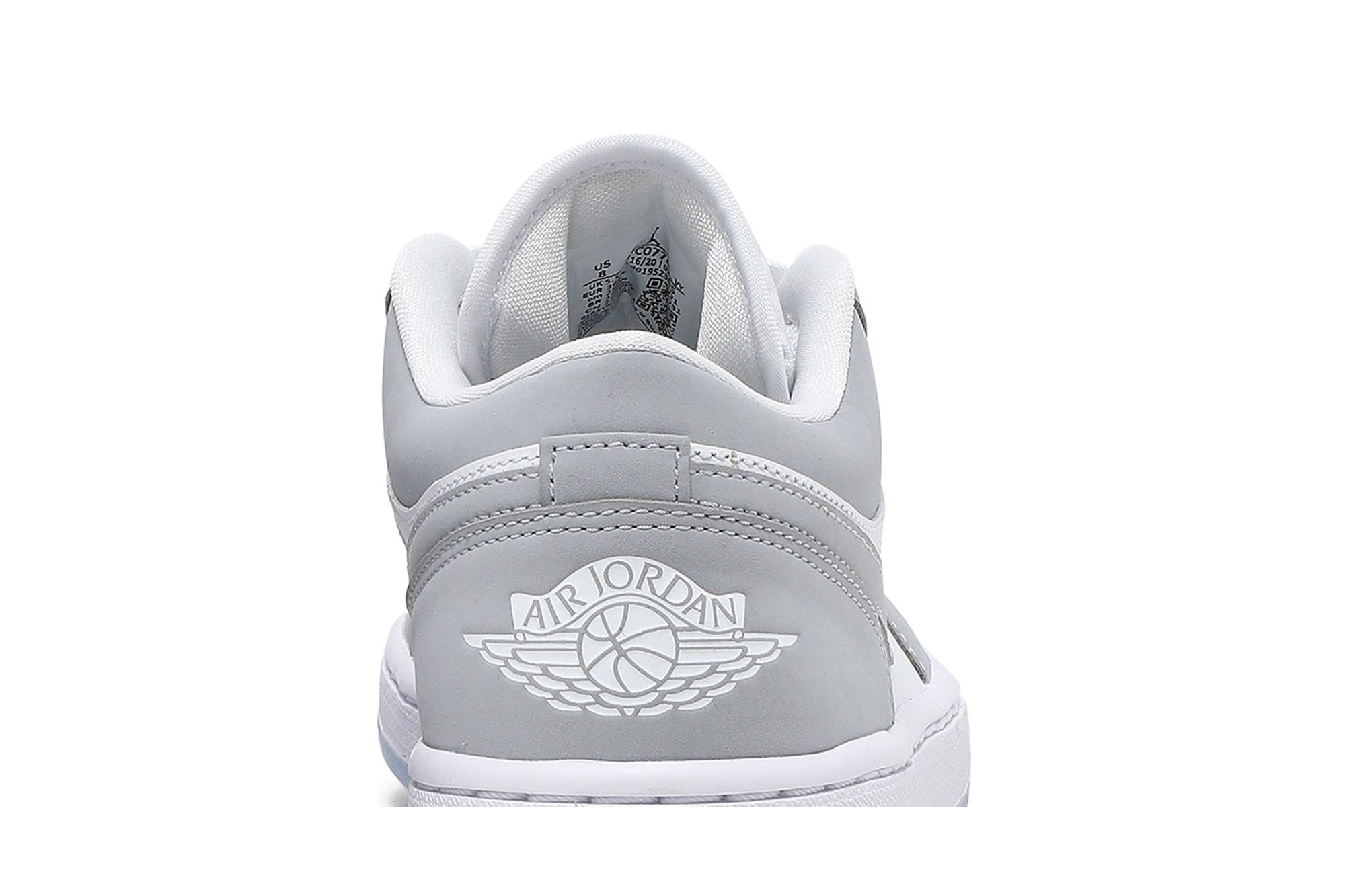 Cheap (Women) Air Jordan 1 Low 'White Wolf Grey' DC0774-105