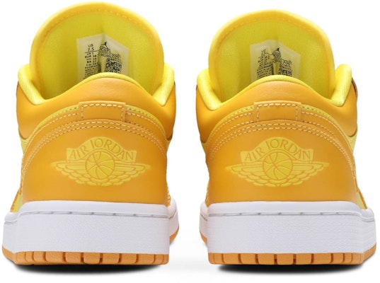 (Women) Air Jordan 1 Low 'Yellow Strike' DC0774-700 Details for (Women) Air Jordan 1 Low 'Yellow Strike' DC0774-700