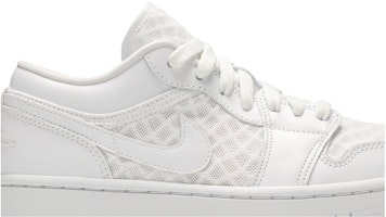 (W) Air Jordan 1 Low Breathe 'Triple White' Putih Serba DC9508-100 Order (W) Air Jordan 1 Low Breathe 'Triple White' Putih Serba DC9508-100