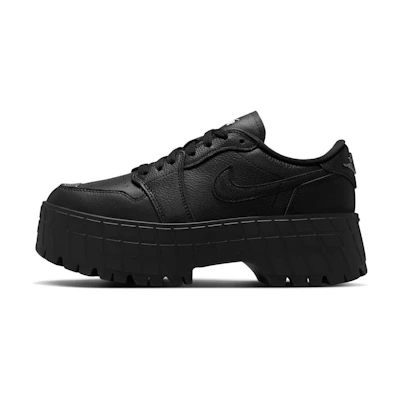 (W) Jordan 1 Low Brooklyn 'Metallic Black'
