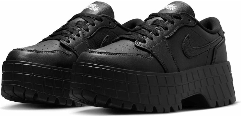 (Women) Air Jordan 1 Low Brooklyn 'Metallic Black' HF3184-001 Lookbook (Women) Air Jordan 1 Low Brooklyn 'Metallic Black' HF3184-001