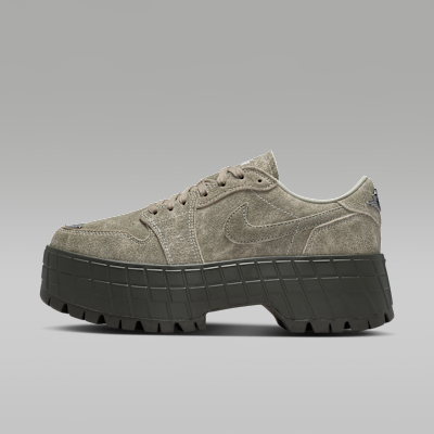 (Women) Air Jordan 1 Low Brooklyn Spruce Fog/Cargo Khaki/Jade Stone IR7248-304