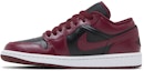 Lookbook (W) Air Jordan 1 Low Merah Beetroot Gelap DC0774-006