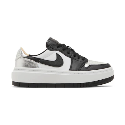 (W) Jordan 1 Low Elevate 'Silver Toe'