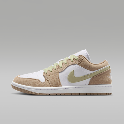 Buy (Women) Air Jordan 1 Low Khaki/Olive Aura/Sail/White DC0774-204