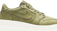 Order (W) Air Jordan 1 Low Lifted 'Olive Canvas' dalam Bahasa Melayu AO1334-300