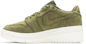 Lookbook (W) Air Jordan 1 Low Lifted 'Olive Canvas' dalam Bahasa Melayu AO1334-300