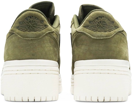 (W) Air Jordan 1 Low Lifted 'Olive Canvas' dalam Bahasa Melayu AO1334-300 Details for (W) Air Jordan 1 Low Lifted 'Olive Canvas' dalam Bahasa Melayu AO1334-300