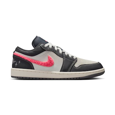 (W) Jordan 1 Low SE 'Light Graphite Hot Punch'