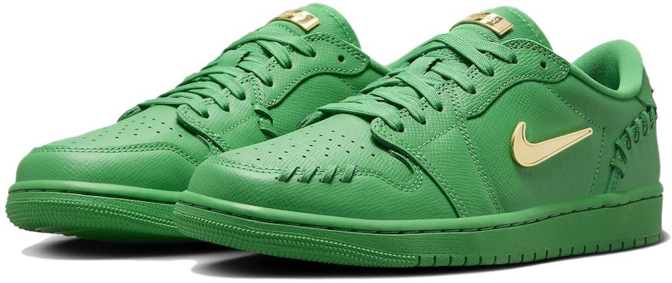 (Women) Air Jordan 1 Low Method of Make 'Lucky Green' FN5032-300 Lookbook (Women) Air Jordan 1 Low Method of Make 'Lucky Green' FN5032-300