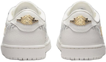 (W) Air Jordan 1 Low Método de Fabricación 'Sail Oro Metálico' FN5032-100 Shop (W) Air Jordan 1 Low Método de Fabricación 'Sail Oro Metálico' FN5032-100