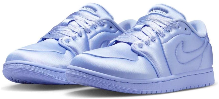 (Women) Air Jordan 1 Low Method of Make 'Satin Aluminum' HF3969-400 Lookbook (Women) Air Jordan 1 Low Method of Make 'Satin Aluminum' HF3969-400