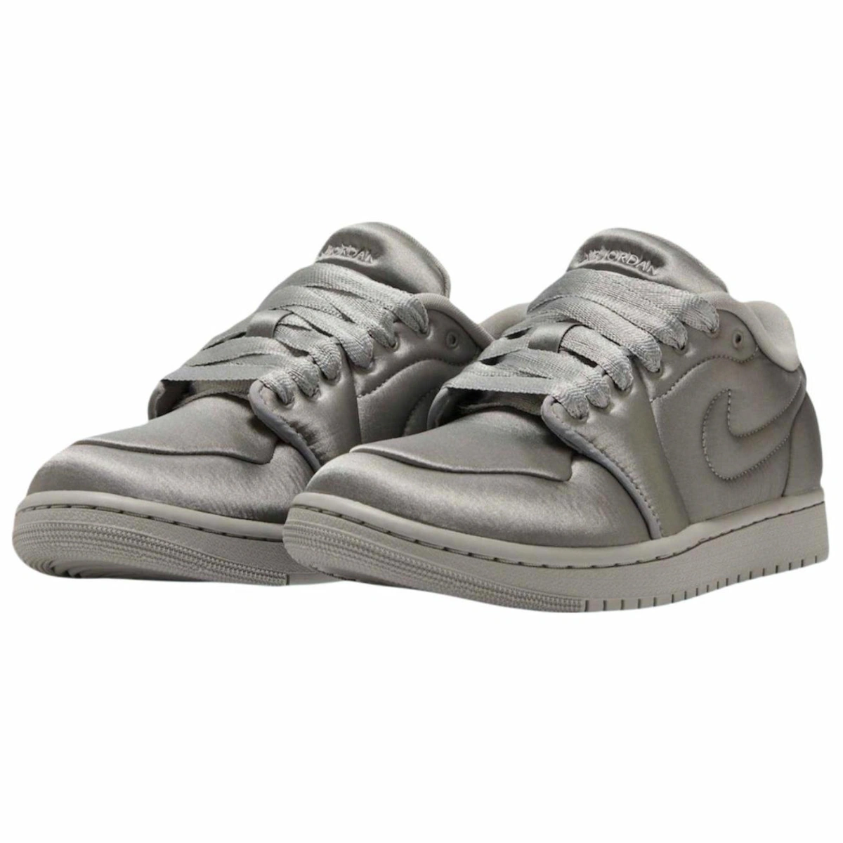 (Women) Air Jordan 1 Low Method of Make 'Satin Grey'