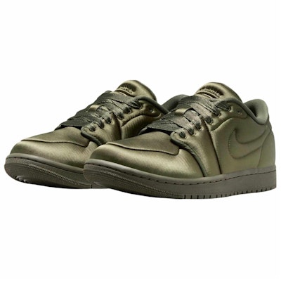 (Women) Air Jordan 1 Low Method of Make 'Satin Medium Olive' HF3969-201 Lookbook (Women) Air Jordan 1 Low Method of Make 'Satin Medium Olive' HF3969-201