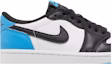 Order (W) Air Jordan 1 Low OG 'Hitam dan Biru Powder Gelap/UNC' CZ0775-104