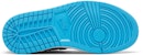 (W) Air Jordan 1 Low OG 'Hitam dan Biru Powder Gelap/UNC' CZ0775-104