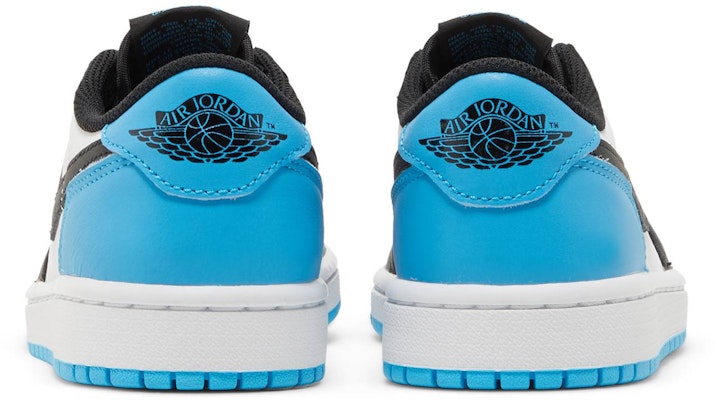 (Women) Air Jordan 1 Low OG 'Black and Dark Powder Blue/UNC' CZ0775-104 Details for (Women) Air Jordan 1 Low OG 'Black and Dark Powder Blue/UNC' CZ0775-104